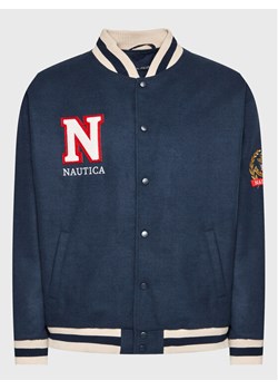 Nautica Kurtka bomber Wilson N1G00392 Granatowy Regular Fit ze sklepu MODIVO w kategorii Kurtki męskie - zdjęcie 181205237