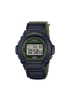 Casio Zegarek W-219HB-3AVEF Czarny ze sklepu MODIVO w kategorii Zegarki - zdjęcie 181205357