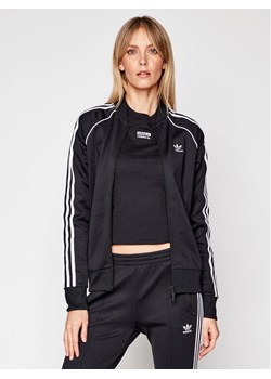 adidas Bluza Primeblue Sst GD2374 Czarny Regular Fit ze sklepu MODIVO w kategorii Bluzy damskie - zdjęcie 181205489