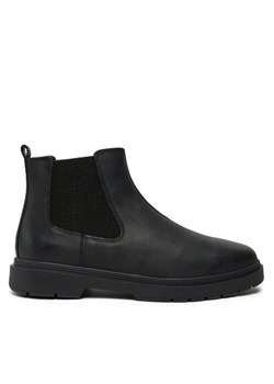 Geox Sztyblety Calaita A U46HBA 00045 C9999 Czarny ze sklepu MODIVO w kategorii Buty zimowe męskie - zdjęcie 181205557