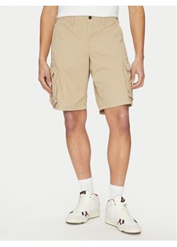 Gap Szorty materiałowe 880822-00 Khaki Relaxed Fit ze sklepu MODIVO w kategorii Spodenki męskie - zdjęcie 181205589