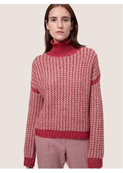 Hugo Golf Suzannyka 50437423 Czerwony Relaxed Fit ze sklepu MODIVO w kategorii Swetry damskie - zdjęcie 181205698