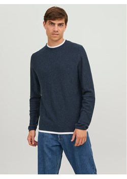 Jack&Jones Sweter 12227443 Granatowy Regular Fit ze sklepu MODIVO w kategorii Swetry męskie - zdjęcie 181205737