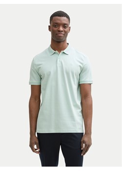 Tom Tailor Denim Polo 1045587 Zielony Regular Fit ze sklepu MODIVO w kategorii T-shirty męskie - zdjęcie 181205758