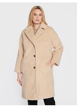 Weekend Max Mara Kożuch Salmone 50160323 Beżowy Regular Fit ze sklepu MODIVO w kategorii Kożuchy - zdjęcie 181205825