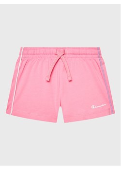 Champion Szorty sportowe 404669 Różowy Regular Fit ze sklepu MODIVO w kategorii Spodenki dziewczęce - zdjęcie 181205897
