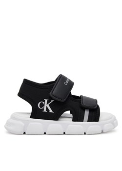 Calvin Klein Jeans Sandały V1B2-83020-1591 Czarny ze sklepu MODIVO w kategorii Sandały dziecięce - zdjęcie 181205915