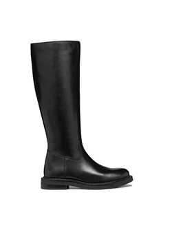 Geox Oficerki D Serilda D46WYA 00043 C9999 Czarny ze sklepu MODIVO w kategorii Kozaki damskie - zdjęcie 181205935
