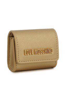 LOVE MOSCHINO Etui na słuchawki JC6451PP4IK2390A Złoty ze sklepu MODIVO w kategorii Etui - zdjęcie 181205957