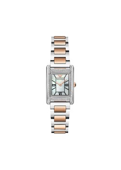 Emporio Armani Zegarek Genni AR11626 Srebrny ze sklepu MODIVO w kategorii Zegarki - zdjęcie 181206006