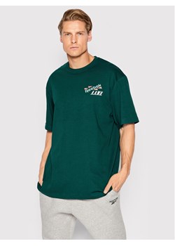 Reebok T-Shirt Certified HH7390 Zielony Relaxed Fit ze sklepu MODIVO w kategorii T-shirty męskie - zdjęcie 181206078