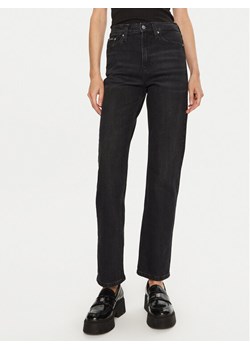 Calvin Klein Jeans Jeansy J20J224895 Czarny Straight Fit ze sklepu MODIVO w kategorii Jeansy damskie - zdjęcie 181206125