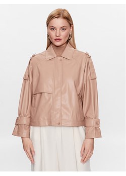 DKNY Kurtka bomber P3ACTR28 Beżowy ze sklepu MODIVO w kategorii Kurtki damskie - zdjęcie 181206208