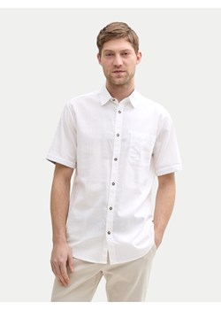 Tom Tailor Koszula 1045098 Biały Regular Fit ze sklepu MODIVO w kategorii Koszule męskie - zdjęcie 181206309