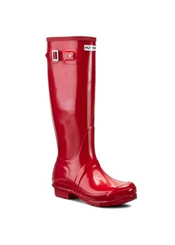 Hunter Kalosze Original Gloss WFT1000RGL Czerwony ze sklepu MODIVO w kategorii Kalosze damskie - zdjęcie 181206347