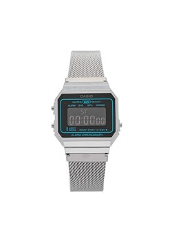 Casio Zegarek A700WEMS-1BEF Srebrny ze sklepu MODIVO w kategorii Zegarki - zdjęcie 181206406