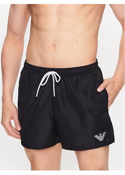 Emporio Armani Underwear Szorty kąpielowe 211752 3R438 00020 Czarny Regular Fit ze sklepu MODIVO w kategorii Kąpielówki - zdjęcie 181206669