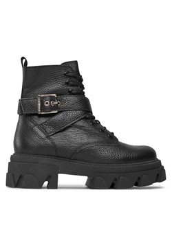 Steve Madden Trapery Mae SM19000034 SM19000034-017 Czarny ze sklepu MODIVO w kategorii Workery damskie - zdjęcie 181206808