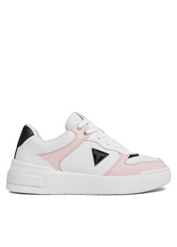 Guess Sneakersy Clarkz2 FLPCLK ELE12 Biały ze sklepu MODIVO w kategorii Buty sportowe damskie - zdjęcie 181206837