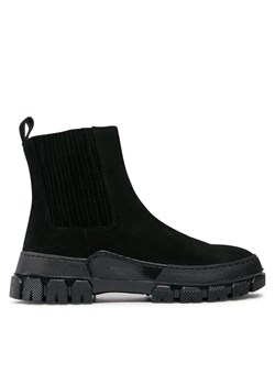 Weekend Max Mara Sztyblety Genepi 2357960334600 Czarny ze sklepu MODIVO w kategorii Workery damskie - zdjęcie 181206995