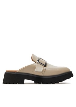 Clarks Klapki Stayso Free 26176515 Beżowy ze sklepu MODIVO w kategorii Klapki damskie - zdjęcie 181206998