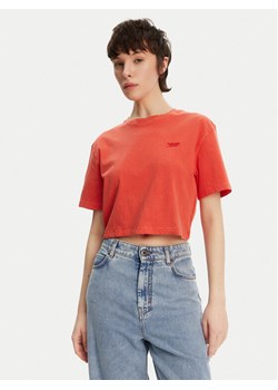 Tommy Jeans T-Shirt DW0DW20324 Pomarańczowy Relaxed Fit ze sklepu MODIVO w kategorii Bluzki damskie - zdjęcie 181207176