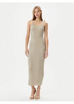 Marella Sukienka dzianinowa Porto1 2513321121 Beżowy Slim Fit ze sklepu MODIVO w kategorii Sukienki - zdjęcie 181207185