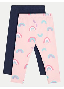 OVS Komplet 2 par legginsów 1975838 Różowy Slim Fit ze sklepu MODIVO w kategorii Legginsy niemowlęce - zdjęcie 181207278