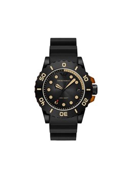Emporio Armani Zegarek Aqua AR11539 Czarny ze sklepu MODIVO w kategorii Zegarki - zdjęcie 181207356