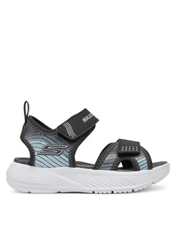 Skechers Sandały Microspec-Splash- 407034L/BKSL Czarny ze sklepu MODIVO w kategorii Sandały dziecięce - zdjęcie 181207427