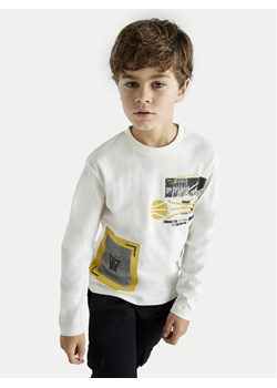 Mayoral Bluzka 7091 Écru Regular Fit - id: 0000304330025 - marki Mayoral - 181207485 Mayoral Bluzka 7091 Écru Regular Fit ze sklepu MODIVO w kategorii T-shirty chłopięce - zdjęcie 181207485