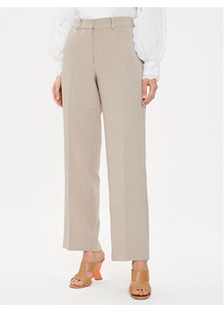 Karen by Simonsen Spodnie materiałowe Nina 10104823 Szary Straight Fit ze sklepu MODIVO w kategorii Spodnie damskie - zdjęcie 181207519