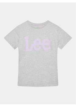 Lee T-Shirt Wobbly Graphic LEG5029 Szary Regular Fit ze sklepu MODIVO w kategorii Bluzki dziewczęce - zdjęcie 181207585