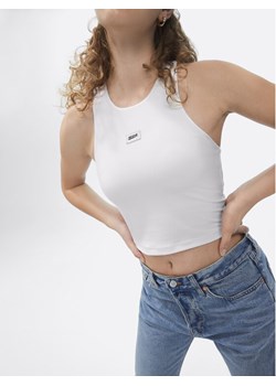 Sprandi Top SP22-TPD101 Biały Slim Fit ze sklepu MODIVO w kategorii Bluzki damskie - zdjęcie 181207618