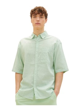 Tom Tailor Denim Koszula 1034920 Zielony Regular Fit ze sklepu MODIVO w kategorii Koszule męskie - zdjęcie 181207665