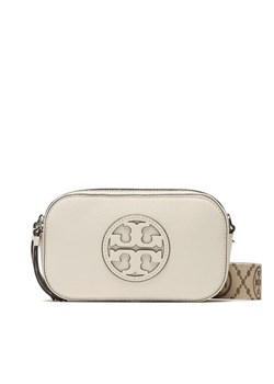 Tory Burch Torebka Miller Mini Crossbody Bag 150153 Écru ze sklepu MODIVO w kategorii Listonoszki - zdjęcie 181207749