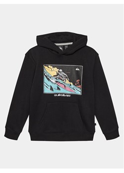 Quiksilver Bluza Graphichoodie Otlr EQBFT03845 Czarny Regular Fit ze sklepu MODIVO w kategorii Bluzy chłopięce - zdjęcie 181207775