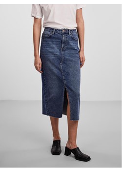 Pieces Spódnica jeansowa 17144829 Niebieski Regular Fit ze sklepu MODIVO w kategorii Spódnice - zdjęcie 181208009