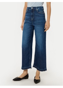 BOSS Jeansy Marlene 50529987 Granatowy Wide Leg ze sklepu MODIVO w kategorii Jeansy damskie - zdjęcie 181208055