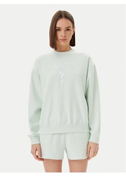 Guess Bluza V5RQ12 KC3D2 Zielony Regular Fit ze sklepu MODIVO w kategorii Bluzy damskie - zdjęcie 181208106