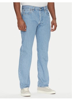 Levi's® Jeansy 501® 00501-3708 Niebieski Straight Fit ze sklepu MODIVO w kategorii Jeansy męskie - zdjęcie 181208208