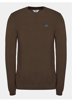 Solid Sweter 21106094 Brązowy Regular Fit ze sklepu MODIVO w kategorii Swetry męskie - zdjęcie 181208289