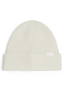 Tommy Hilfiger Czapka AW0AW16632 Biały ze sklepu MODIVO w kategorii Czapki zimowe damskie - zdjęcie 181208399