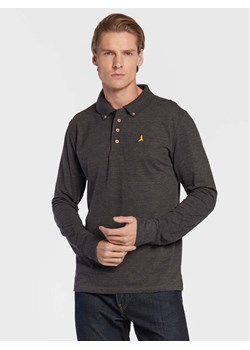 Brave Soul Polo MLT-412WASHINGTN Szary Slim Fit ze sklepu MODIVO w kategorii T-shirty męskie - zdjęcie 181208408