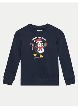 Jack&Jones Junior Bluza Toon 12222091 Granatowy Regular Fit ze sklepu MODIVO w kategorii Bluzy chłopięce - zdjęcie 181208418