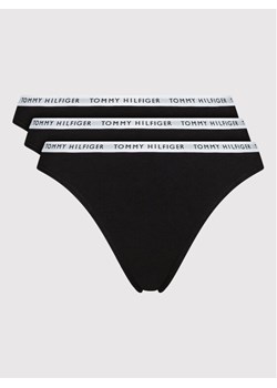 Tommy Hilfiger Komplet 3 par fig klasycznych UW0UW02828 Czarny ze sklepu MODIVO w kategorii Majtki damskie - zdjęcie 181208428