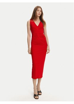 Marella Sukienka koktajlowa Harald 2513621022 Czerwony Slim Fit ze sklepu MODIVO w kategorii Sukienki - zdjęcie 181208468