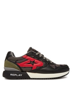 REPLAY Sneakersy GMS9I .000.C0007T Khaki ze sklepu MODIVO w kategorii Buty sportowe męskie - zdjęcie 181208499