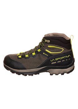 LA SPORTIVA Buty turystyczne &quot;TX Hike GTX&quot; w kolorze brązowo-limonkowym ze sklepu Limango Polska w kategorii Buty trekkingowe męskie - zdjęcie 181210725