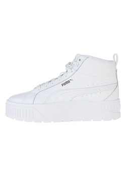 Puma Skórzane sneakersy &quot;Karmen II&quot; w kolorze białym ze sklepu Limango Polska w kategorii Buty sportowe damskie - zdjęcie 181211139